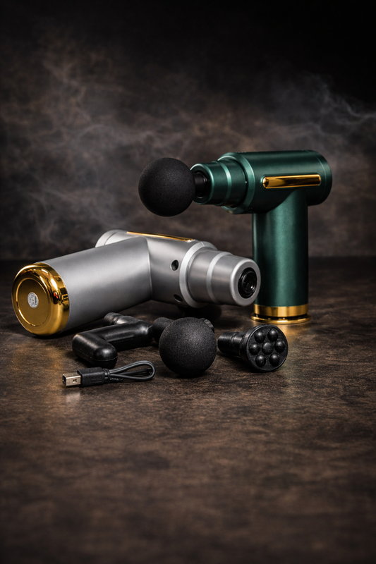 Pistola de Masaje 6 Niveles Recargable