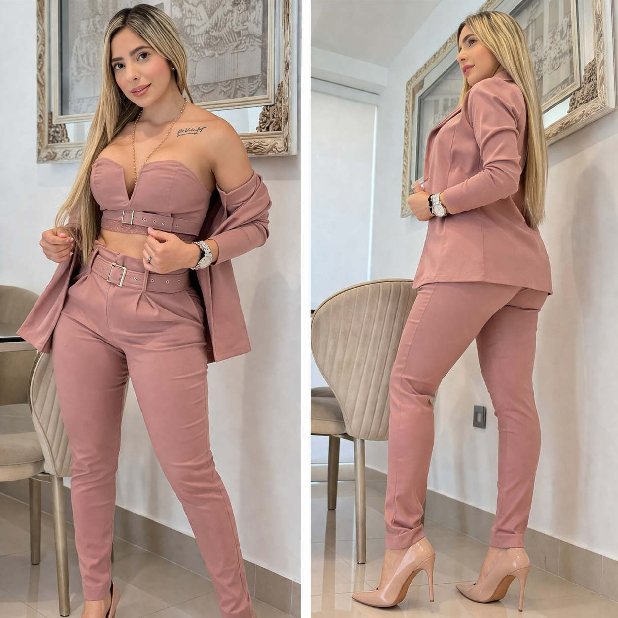 Conjunto 3 Piezas Para Mujer